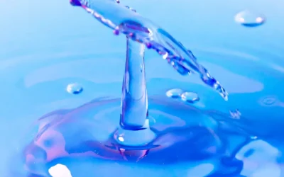 Fotografía de gotas de agua